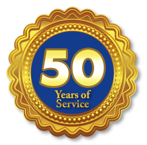 Image Of a Seal Celebrating 48 Years Of Service